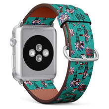 Load image into Gallery viewer, S-Type iWatch Leather Strap Printing Wristbands for Apple Watch 4/3/2/1 Sport Series (42mm) - Aztec Tribal Camel Pattern

