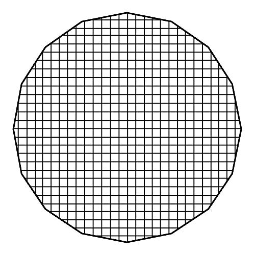 48in (120cm) Eggcrate Grid for Pro Studio Solutions EZ-Pro Beauty Dish and Softbox Combo - 50 Degree Grid (2x2x1.5 Openings)