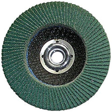 Load image into Gallery viewer, Shark 45875 4-Inch by 0.625-Inch Zirconia Flap Disc with Type 27, Grit-120
