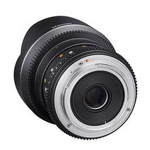 Load image into Gallery viewer, Samyang Lens Opening for Video VDSLR (Fixed Focal Length 14mm T3.122Ed as if UMC II), Black
