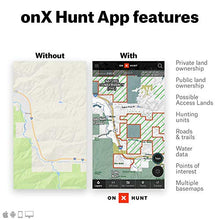 Load image into Gallery viewer, onX Elite: Nationwide Digital Map Membership for Phone, Tablet, and Computer - Color Coded Land Ownership - 24k Topo - Hunting Specific Data - Updates Hunt Chip
