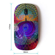 Load image into Gallery viewer, KawaiiMouse [ Optical 2.4G Wireless Mouse ] Feather Colorful Vibrant Neon
