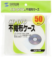 SANWA SUPPLY FCD-F50 non-woven fabric case for CD E CD-R
