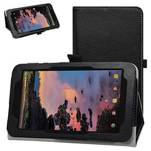 Load image into Gallery viewer, Alcatel OneTouch Pixi 7 Case,Mama Mouth PU Leather Folio 2-Folding Stand Cover for 7&quot; Alcatel OneTouch Pixi 7 T-Mobile/Sprint Tablet,Black
