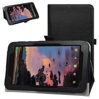 Alcatel OneTouch Pixi 7 Case,Mama Mouth PU Leather Folio 2-Folding Stand Cover for 7