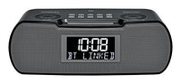 Sangean Compact Bluetooth AM/FM Dual Alarm Clock Radio with Large Easy to Read Backlit LCD Display