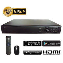 Load image into Gallery viewer, Surveillance Digital Video Recorder 8CH HD-TVI/CVI/AHD H264 Full-HD DVR 1TB HDD HDMI/VGA/BNC Video Output Cell Phone APPs for Home &amp; Office Work @1080P/720P TVI&amp;CVI, 1080P AHD, Standard Analog&amp; IP Cam
