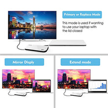 Load image into Gallery viewer, WAVLINK USB 3.0 Universal Laptop Docking Station Dual Video Display HDMI &amp;DVI/VGA, Gigabit Ethernet, Audio, 6 USB Ports for Windows, Chromebooks
