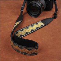 CowboyStudio Bein Fashion Universal Embroidery Style DSLR Camera Shoulder Wrist Grip Neck Belt Strap, CAM8485