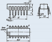 Load image into Gallery viewer, S.U.R. &amp; R Tools IC/Microchip K155LA11 Analogue 7426PC USSR 25 pcs
