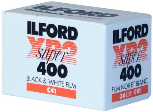 5 X Ilford XP-2 Super 400 135-36 Black & White Film