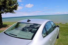 Load image into Gallery viewer, AntennaMastsRus - Functional Black Shark Fin Antenna is Compatible with Mazda 3, 5, Protege 5

