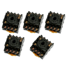 Load image into Gallery viewer, uxcell 5 Pcs PF113A Relay Base Socket 11 Pin for MK3P-I JQX-10F/3Z
