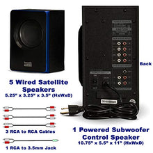 Load image into Gallery viewer, Acoustic Audio AA5102 Bluetooth 5.1 Speaker System with 2 Extension Cables Home Theater
