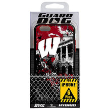 Load image into Gallery viewer, Guard Dog Collegiate Hybrid Case for iPhone 6 Plus / 6s Plus  Paulson Designs  Wisconsin Badgers
