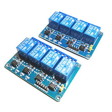 Load image into Gallery viewer, Huayao 2pcs 4 Channel DC 5V Relay Module with Optocoupler for UNO R3 MEGA 2560 1280 DSP ARM PIC AVR STM32 Raspberry Pi
