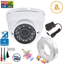 Load image into Gallery viewer, Evertech 1080p HD CCTV Security Camera with 100 Feet Video Power Cable and Power Adapter
