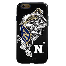 Load image into Gallery viewer, Guard Dog Collegiate Hybrid Case for iPhone 6 / 6s  Navy Midshipmen  Black
