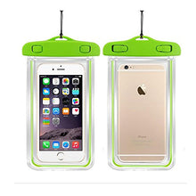 Load image into Gallery viewer, [2pack]Waterproof Case Universal CellPhone Dry Bag Pouch CaseHQ for Apple iPhone 8,8plus,7,7plus, 6S, 6, 6S Plus, SE, 5S, Samsung Galaxy s8,s8plus,S7, S6 Note 7 5,HTC LG Sony Nokia up to 5.8&quot; diagonal
