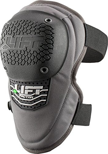 LIFT Safety - KFR-0K Factor Knee Guard (Black, One Size)