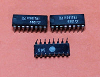 S.U.R. & R Tools K561TV1 Analogue CD4027A, CD4028A IC/Microchip USSR 20 pcs