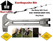 Load image into Gallery viewer, On Duty Emergency Gas Shut Off Tool 4-n-1 Tool for Earthquakes, Hurricanes, Fires, Floods, Disasters and Emergencies - Survival Tools - Rescue Tool - Gas Turn Off Tool - Emergency 4 - Gas Wrench
