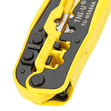 Load image into Gallery viewer, 4P/6P/8P Network Cable Crimping Press Pliers Crimper Clamp Tools Wire Cutter Stripper TU-N5684A Ferramentas Manuais
