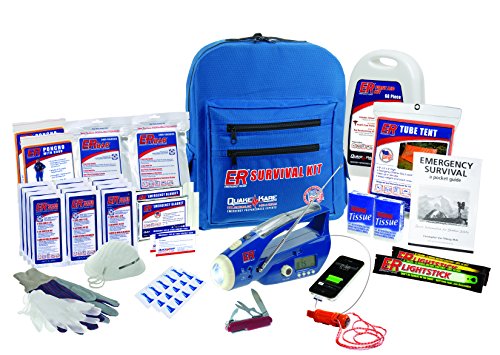 ER Emergency Ready 2 Person Ultimate Deluxe Backpack Survival Kit, SKBP2DD
