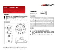 Load image into Gallery viewer, Hikvision DS-1273ZJ-130-TRL Wall Mounting Bracket for Dome Camera with Adaptor Plate Aluminum Alloy
