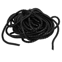 Load image into Gallery viewer, Aexit 7mm Flexible Electrical equipment Spiral Tube Cable Wire Wrap Computer Manage Cord 140CM Length 2pcs
