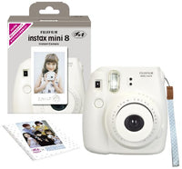 Fujifilm Instax Mini 8 Instant Film Camera (White)