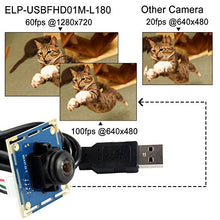 Load image into Gallery viewer, 180degree Fisheye Lens 1080p Wide Angle Pc Web USB Camera.USB Camera Module for Android Windows .Cam Module Ir.

