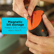 Load image into Gallery viewer, BLACK+DECKER 4V MAX Cordless Screwdriver with LED Light (BDCS30C)
