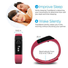 Load image into Gallery viewer, Ematic Ematic TrackBand Wireless Activity &amp; Sleep Tracker - Wearable Tech - Pink
