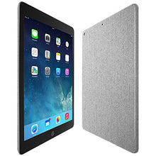 Load image into Gallery viewer, Skinomi Brushed Aluminum Full Body Skin Compatible with Apple iPad 9.7 inch (2018)(Full Coverage) TechSkin with Anti-Bubble Clear Film Screen Protector
