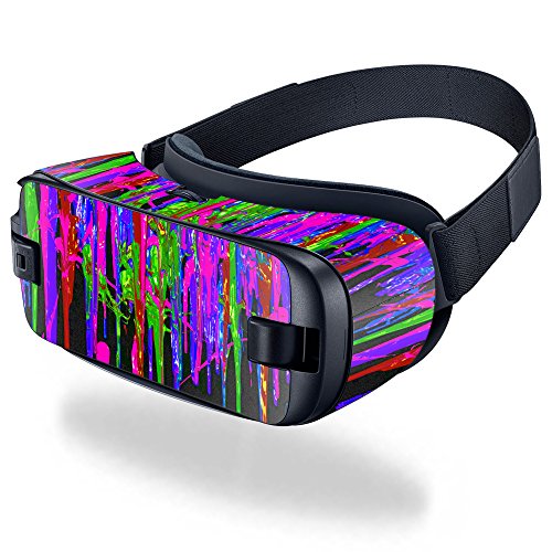 MightySkins Skin Compatible with Samsung Gear VR (2016) wrap Cover Sticker Skins Drips