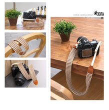 Load image into Gallery viewer, Ciesta CSS-F38-015 Fabric Camera Strap (Bishop Brown) for Toy Camera DSLR Mirrorless Camera
