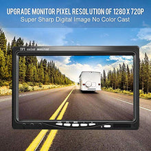 Load image into Gallery viewer, Night Vision 3rd Brake Light Reversing Backup Camera + 7.0 inch TFT Monitor Display for GMC Savana Chevrolet Explorer Chevy Express 1500 2500 3500 Van (2003-2018)
