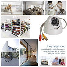 Load image into Gallery viewer, Vanxse Cctv 24ir Le Ds 1/3 Ccd 800tvl Indoor Dome Audio Camera D/N Security Surveillance Camera
