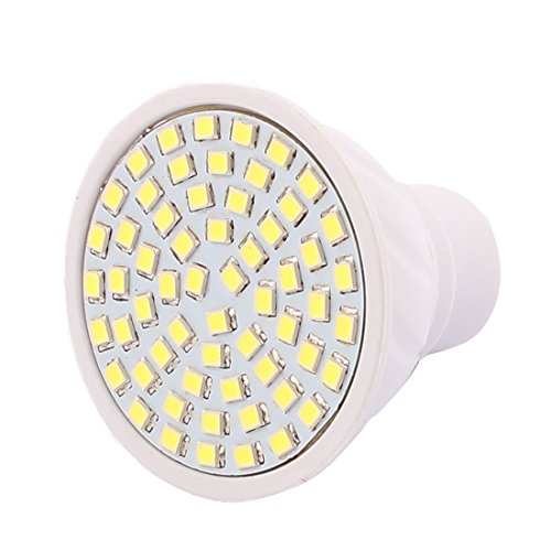 Aexit GU10 SMD Wall Lights 2835 60 LEDs AC 220V 6W Plastic Energy-Saving LED Lamp Night Lights Bulb White