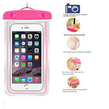 Load image into Gallery viewer, Waterproof Case Universal CellPhone Dry Bag Pouch CaseHQ for Apple iPhone 8,8plus,7,7plus,6s, 6, 6S Plus, SE, 5S, Samsung Galaxy S7, S6 Note 7 5, HTC LG Sony Nokia Motorola up to 5.8&quot; diagonal

