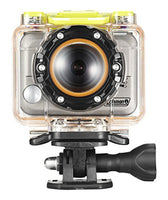 Coleman Bravo CX10WP 1080p HD Helmet and Action Camera with Mounts and Waterproof Housing (Silver)