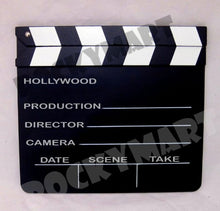 Load image into Gallery viewer, Movie Clapboard Clapper - Hollywood Director Prop 10&quot; x 12&quot;
