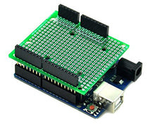 Load image into Gallery viewer, Electronics-Salon DIN Rail Mount Adapter/Prototype PCB Kit For Arduino UNO/Mega 2560 etc.
