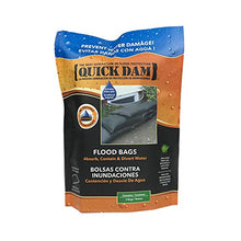 Load image into Gallery viewer, Quick Dam QD1224-2 Water Activated Flood Bags (2 Pack), 12&quot;x24&quot;, Black
