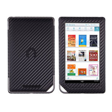 Load image into Gallery viewer, Skinomi Nook Color Screen Protector + Carbon Fiber Full Body, TechSkin Carbon Fiber Skin for Nook Color with Anti-Bubble Clear Film Screen
