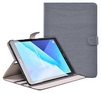 Apexel for Samsung Galaxy Tab S3 T820/T825 Slim Smart Cover Case 9.7 Inch Stand Tablet with Auto Wake/Sleep Card Slots - Grey