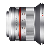 Load image into Gallery viewer, Samyang 1220509102 12 mm F2.0 Manual Focus Lens for Micro Four-Thirds - Silver
