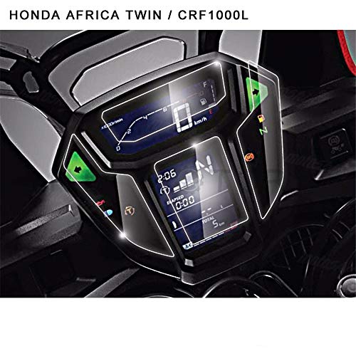 SMT- Compatible With AFRICA TWIN CRF1000L Screen Protector Cluster Scratch Protection Film [B07GDZJRC2]