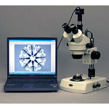 Load image into Gallery viewer, AmScope DK-SI Darkfield Condenser with Iris for Stereo Microscopes
